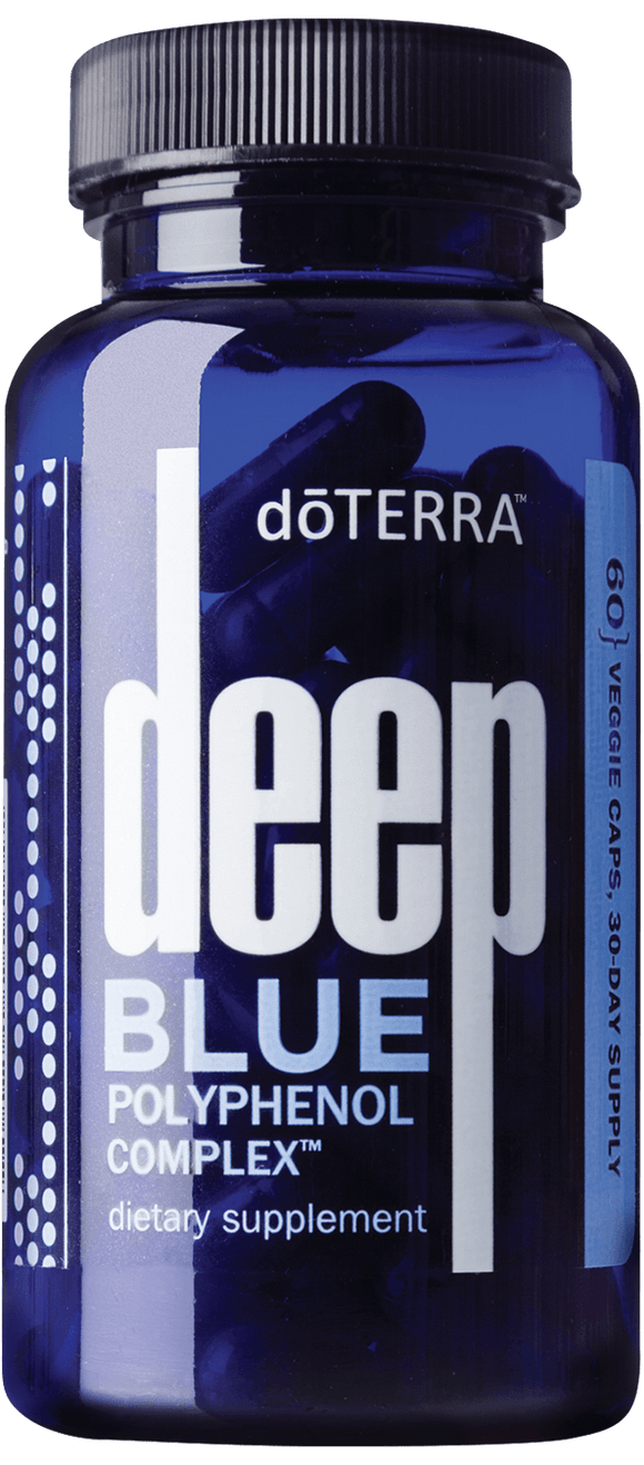 doTERRA Deep Blue Polyphenol Complex® 60 Veggie Caps Dietary Supplement - Anahata Green LTD.