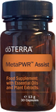 MetaPWR™ Assist Food Supplement with Essential Oils and Plant Extracts 30 Capsules