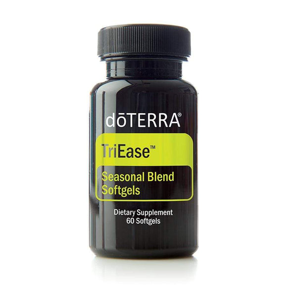 TriEase® 60 Softgels - Food Supplement with Lemon, Lavender, and Peppermint Essential Oils - Anahata Green LTD.